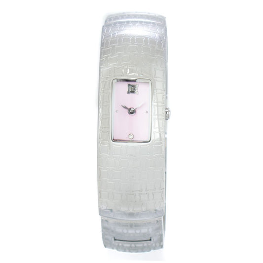 Montre Bracelet en Acier Inoxydable Argent Laura Biagiotti