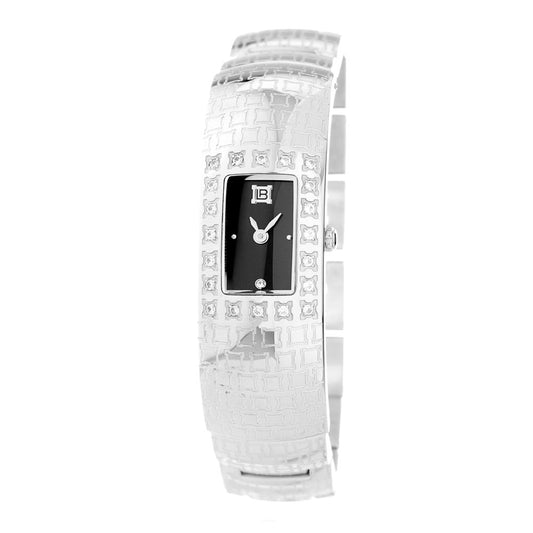 Montre Bracelet en Acier Inoxydable Argent Laura Biagiotti