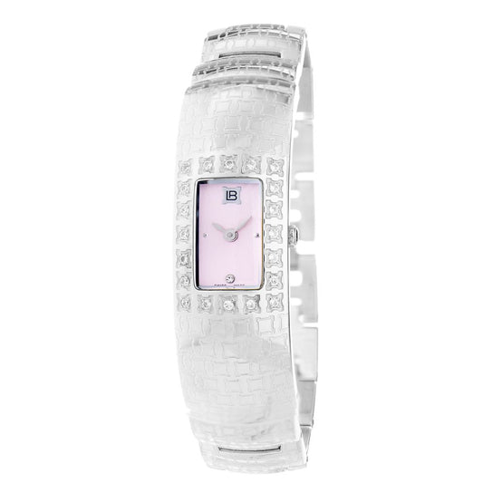 Montre Bracelet en Acier Inoxydable Argent Laura Biagiotti