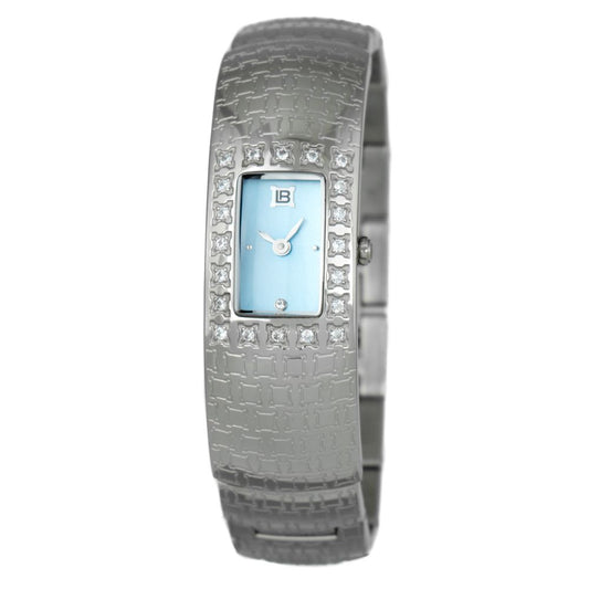 Montre Bracelet en Acier Inoxydable Argent Laura Biagiotti