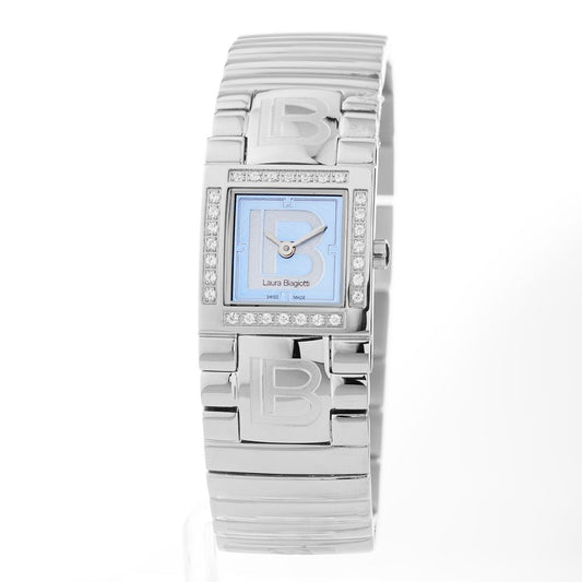 Montre Femme Laura Biagiotti en Acier Inoxydable Argenté