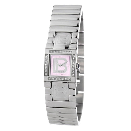 Montre de soirée en acier inoxydable argenté pour femmes - Laura Biagiotti