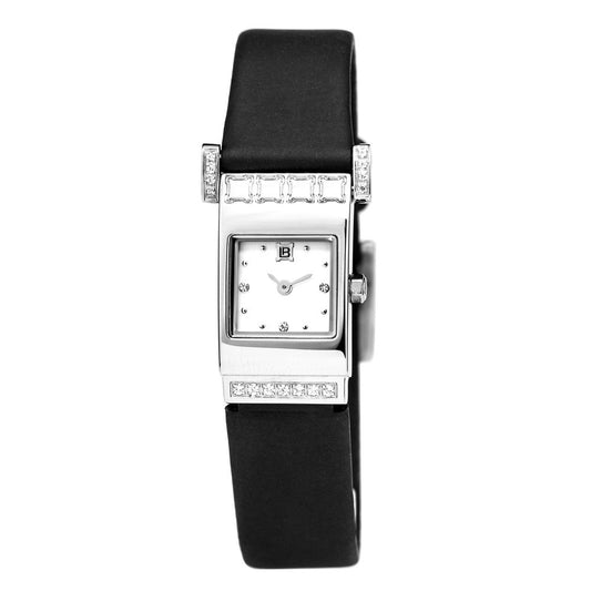 Montre de Soirée en Caoutchouc Noir Laura Biagiotti