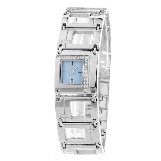 Montre de Soirée Femme en Acier Inoxydable Argent Laura Biagiotti