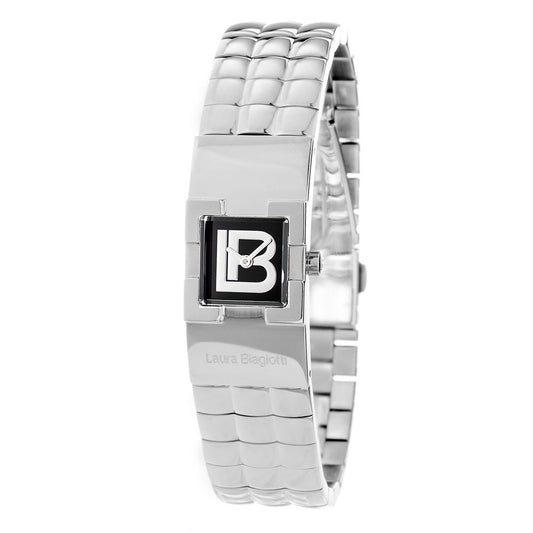 Montre de Luxe Femme Laura Biagiotti en Acier Inoxydable Argenté