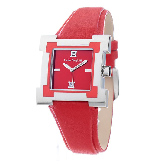 Montre de Luxe en Cuir Multicolore Laura Biagiotti pour Femmes