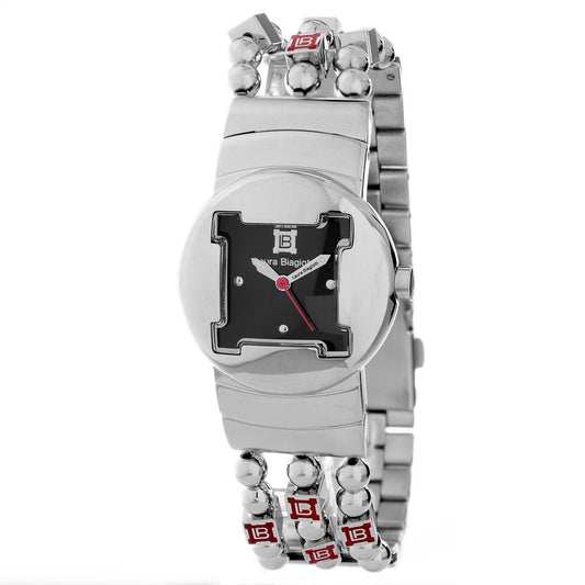 Montre de Soirée en Acier Inoxydable Argenté Laura Biagiotti