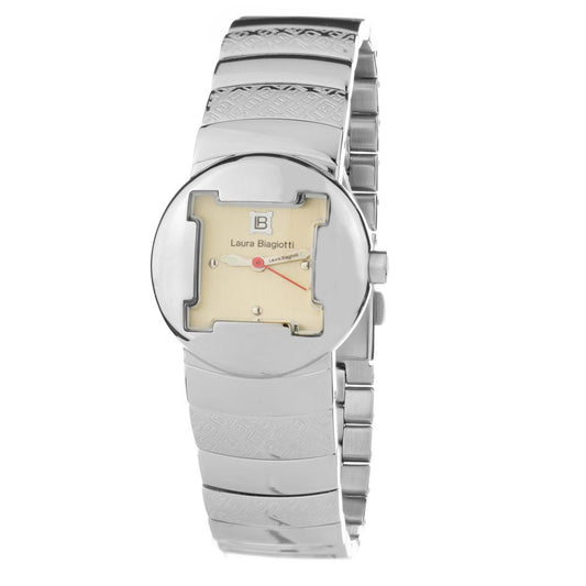 Montre Femme Laura Biagiotti en Acier Inoxydable Argenté
