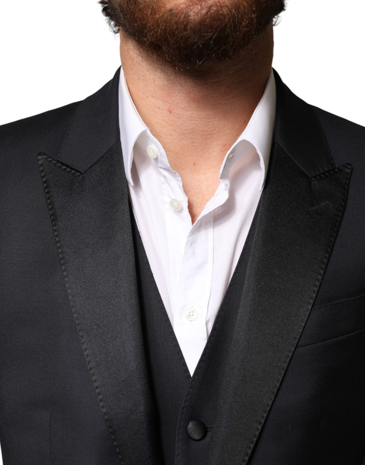 Dolce & Gabbana Costume 3 Pièces Noir en Laine pour Homme