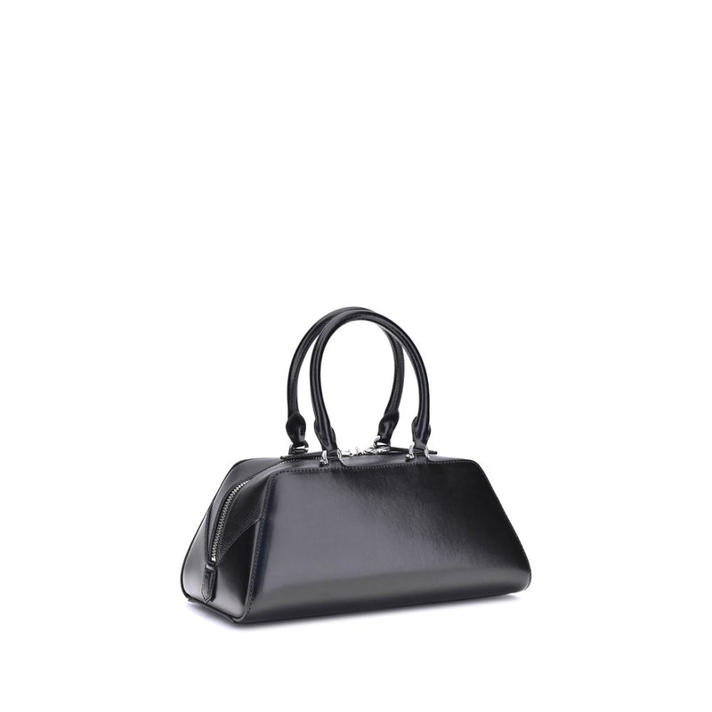 Givenchy Antigona East-West Small Handbag in Black Calf Leather