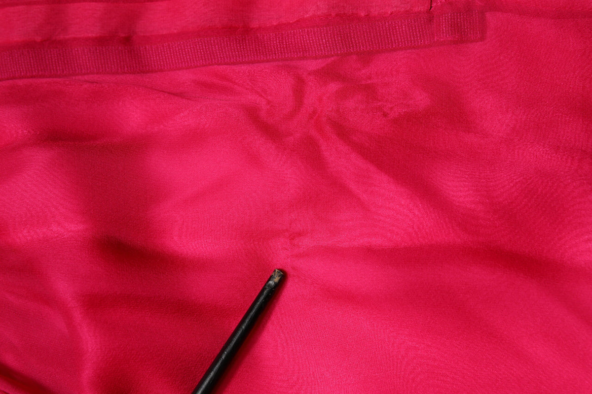 Robe Midi A-line en Soie Rose Embellie Dolce & Gabbana