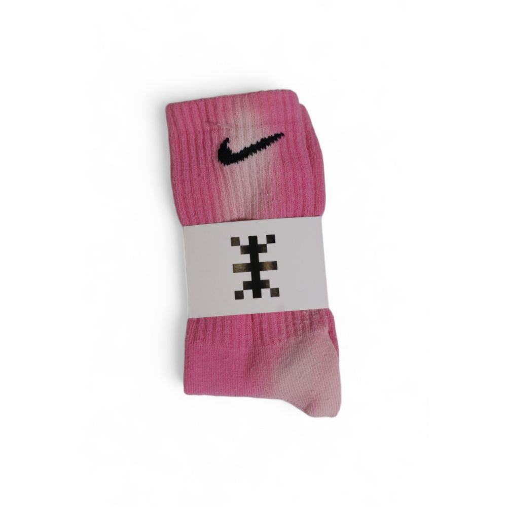 Nike Pink Cotton Socks - Unisex Long Socks for Comfort & Style