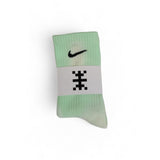 Chaussettes Nike Vertes en Coton - Confortables et Longues