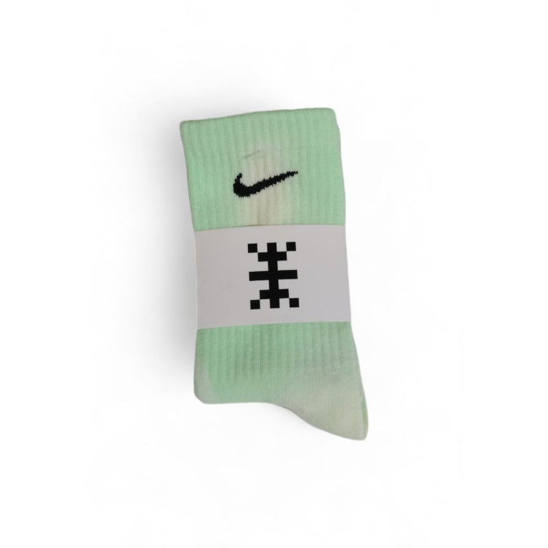 Chaussettes Nike Vertes en Coton - Confortables et Longues