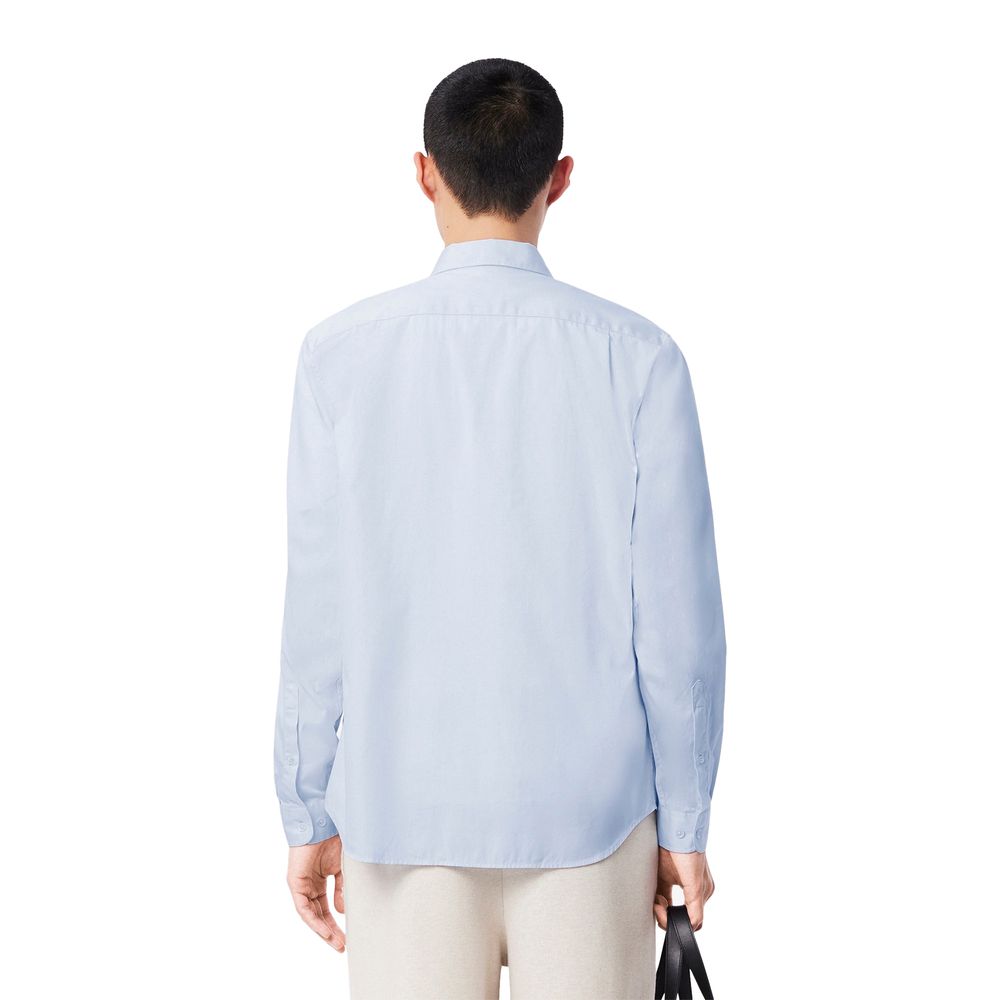 Chemise Lacoste bleue en coton