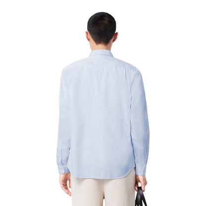 Chemise Lacoste bleue en coton