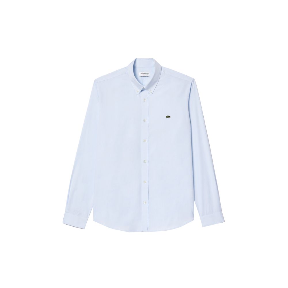 Chemise Lacoste bleue en coton