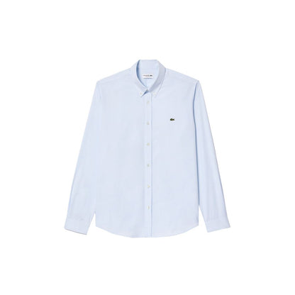 Chemise Lacoste bleue en coton