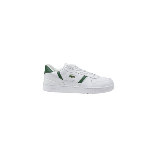 Baskets basses Lacoste en cuir vert