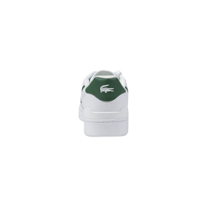 Baskets basses Lacoste en cuir vert