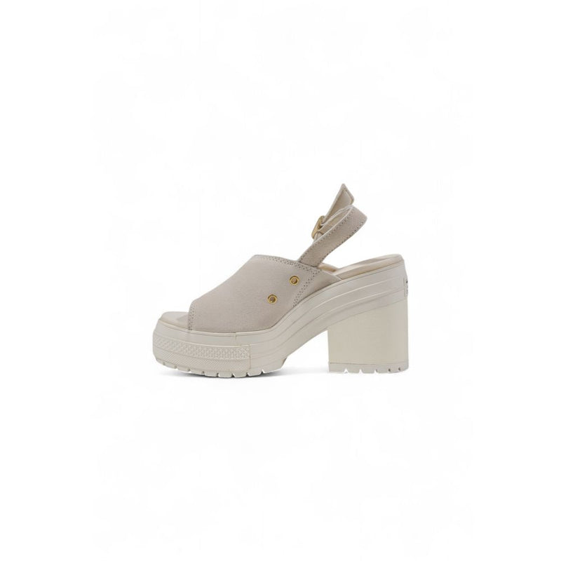 Converse CHUCK 70 DE LUXE Bicolor Suede Leather High Heel Pumps