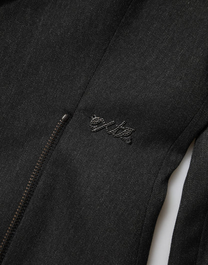 Ensemble veste blazer noire croisée pantalon 2 pièces