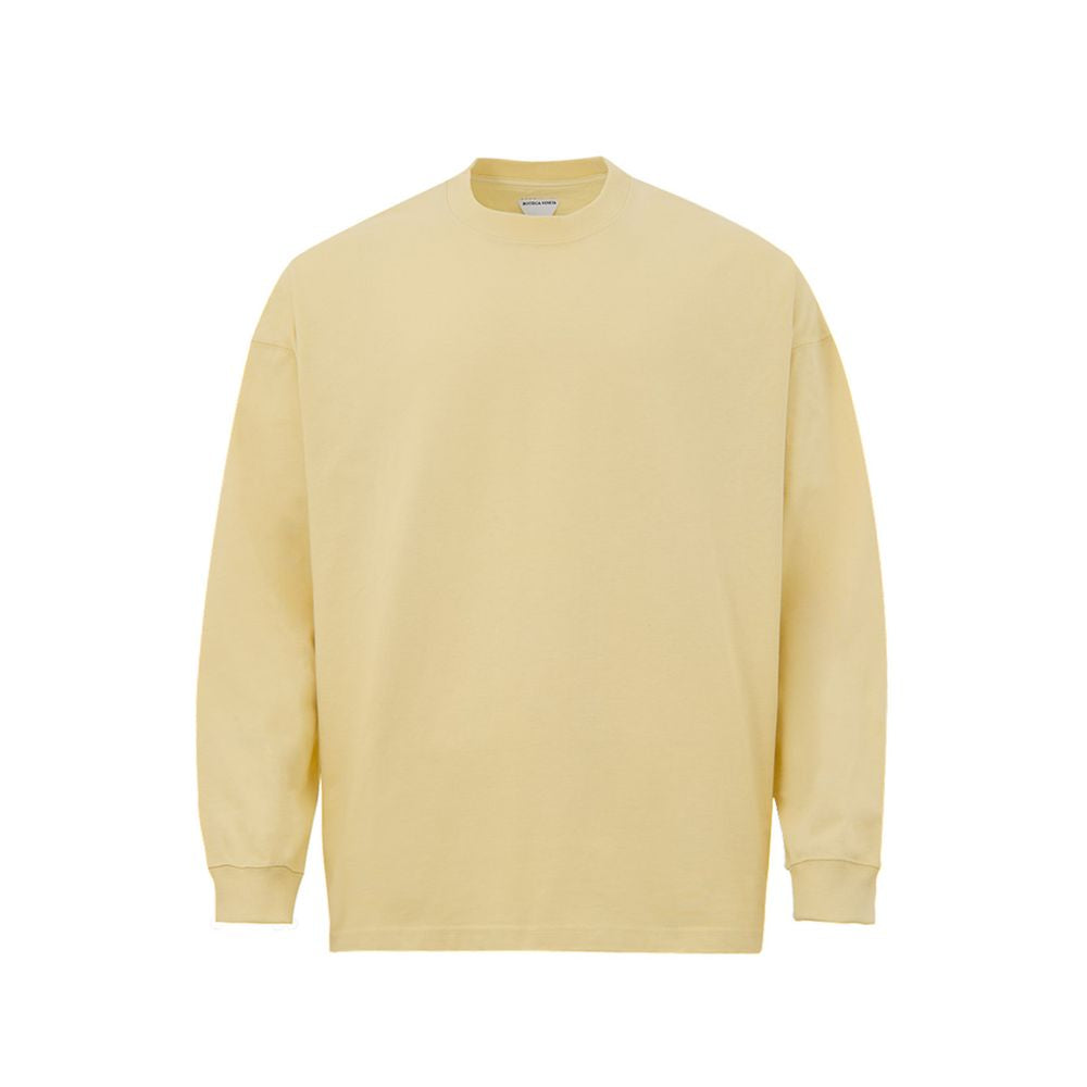 Sweat-shirt jaune en coton Bottega Veneta