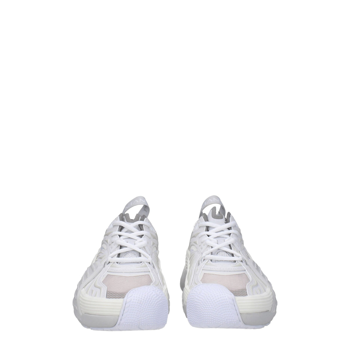 Lanvin White Leather Athletic Sneakers for Women