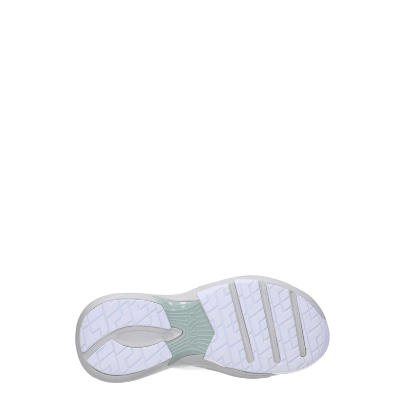 Lanvin White Leather Athletic Sneakers for Women