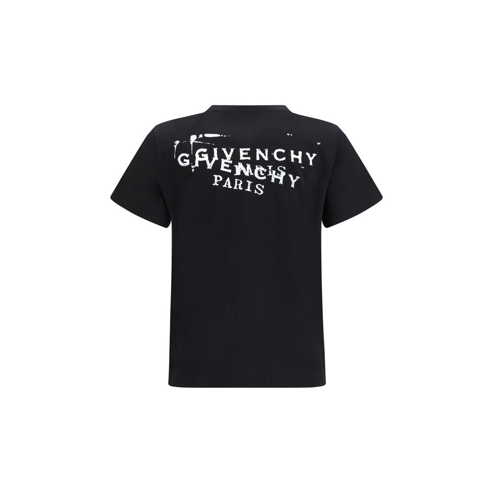Givenchy Black Cotton T-Shirt - SS26 Collection
