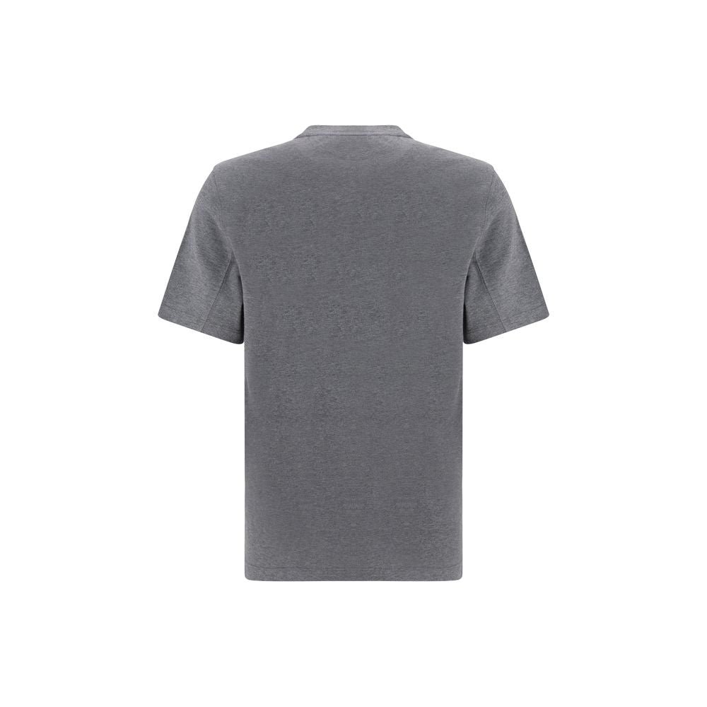 Brunello Cucinelli T-Shirt en Coton Gris - Élégance et Confort