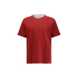 Brunello Cucinelli Multicolor Cotton T-Shirt - SS26