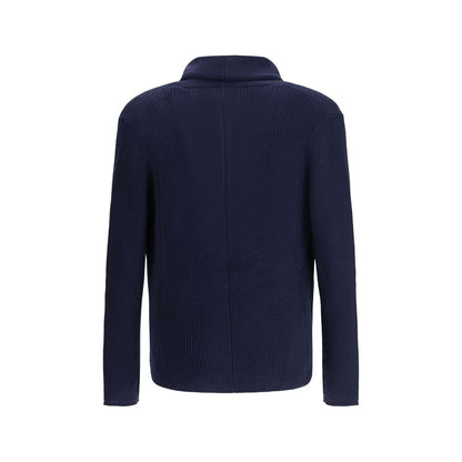 Brunello Cucinelli blauw katoenen vest