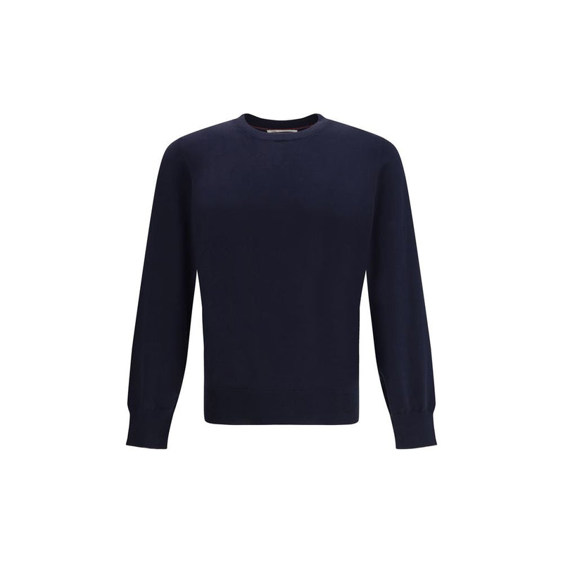 Brunello Cucinelli blauw katoenen sweatshirt