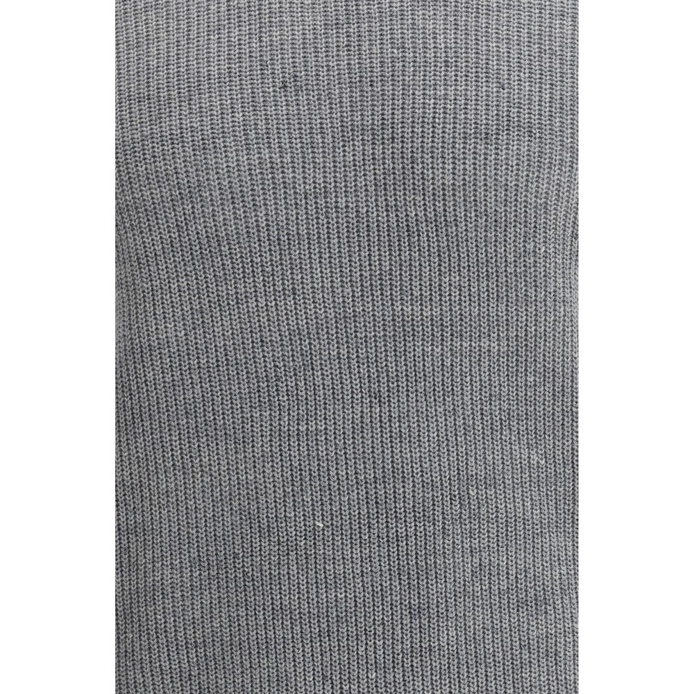 Brunello Cucinelli grijs linnen T-shirt