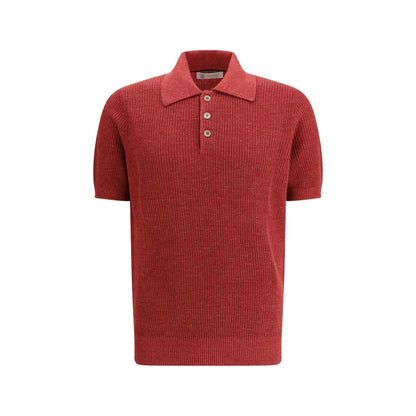 Brunello Cucinelli Rood Katoenen Overhemd