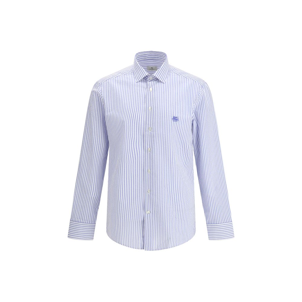 Etro Multicolor Cotton Dress Shirt - Élégance et Confort