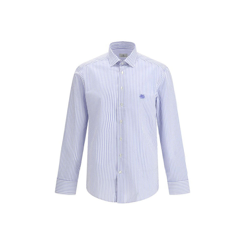 Etro Multicolor Cotton Dress Shirt - Élégance et Confort