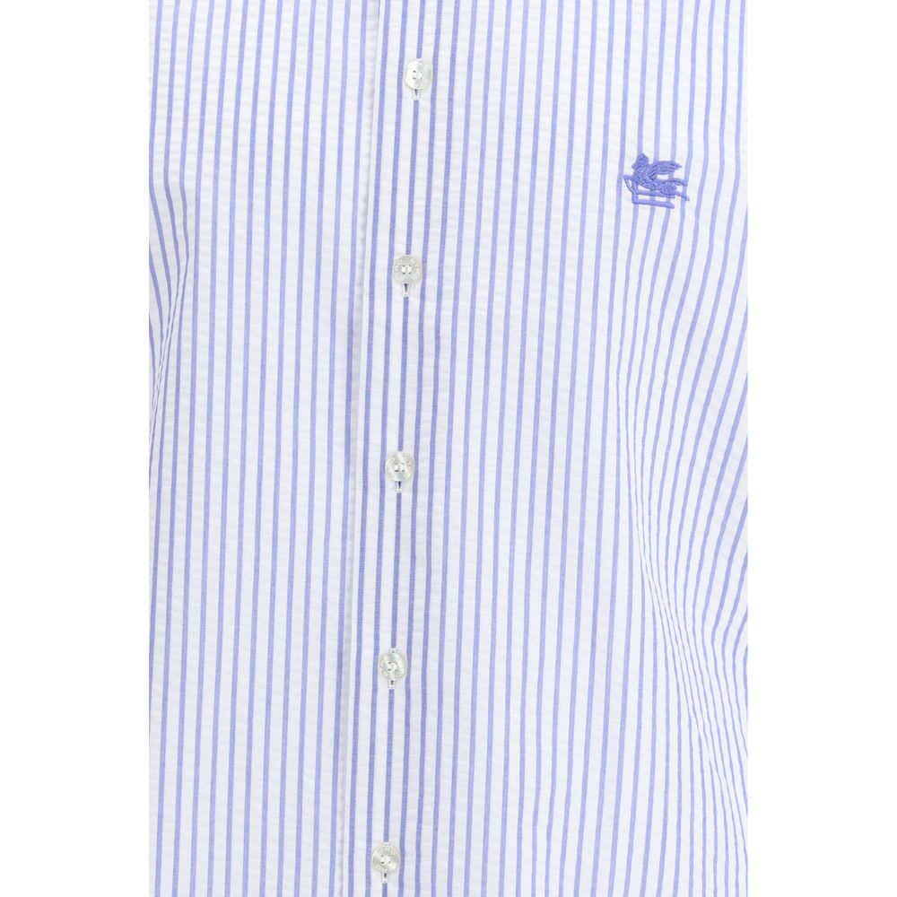 Etro Multicolor Cotton Dress Shirt - Élégance et Confort