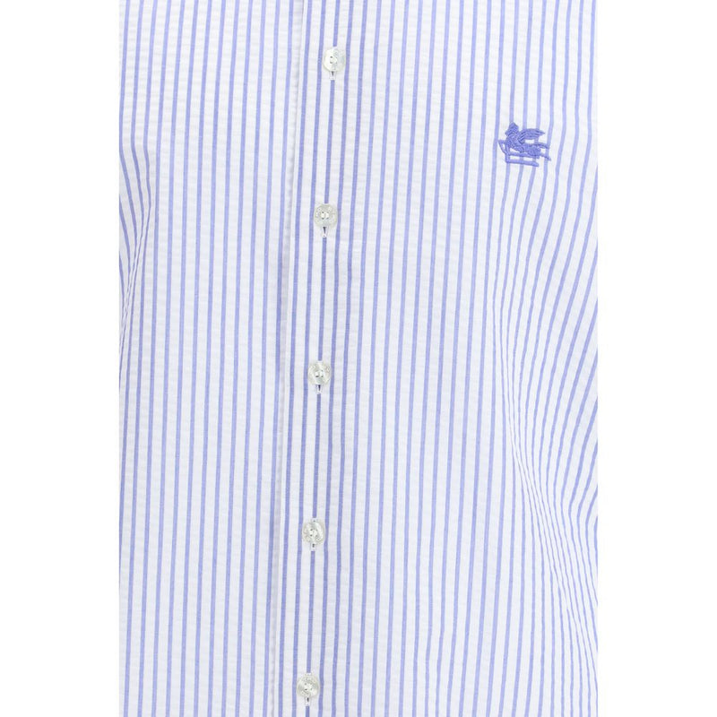 Etro Multicolor Cotton Dress Shirt - Élégance et Confort