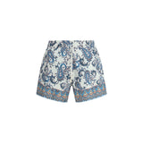 Etro Roma Multicolor Polyester Swim Trunks