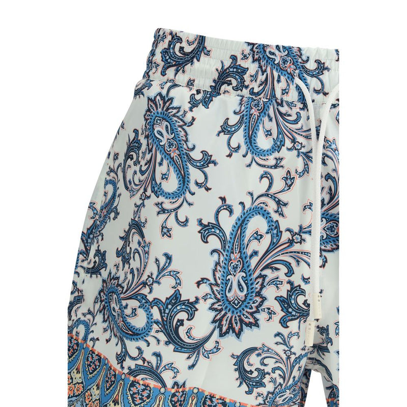 Etro Roma Multicolor Polyester Swim Trunks