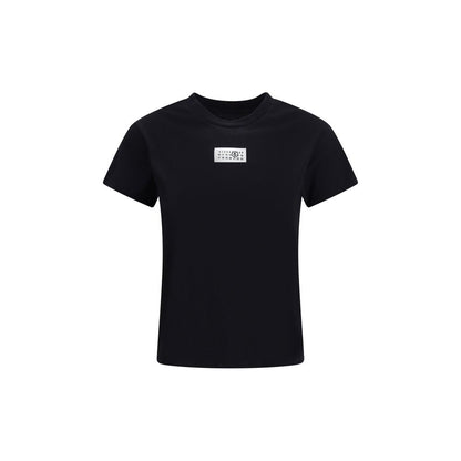 MM6 Black Cotton T-Shirt