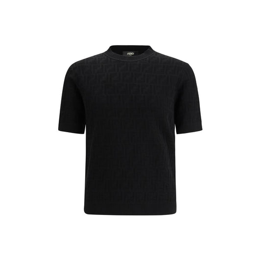 T-shirt Fendi en coton noir