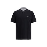 Brunello Cucinelli T-Shirt en Coton Noir - Élégance et Simplicité
