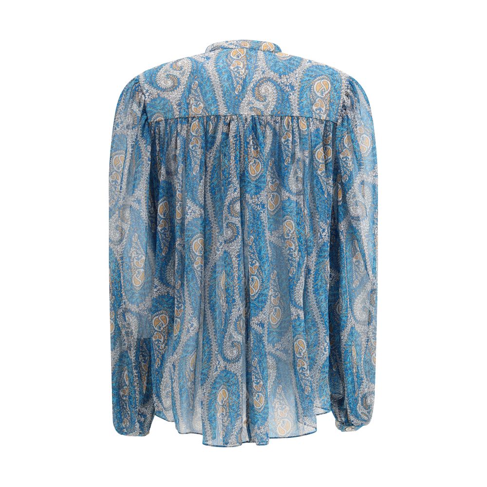 Etro Multicolor Silk Pattern Shirt - SS26 Collection