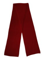 Dolce &amp; Gabbana Châle/Écharpe en laine rouge tricotée pour homme