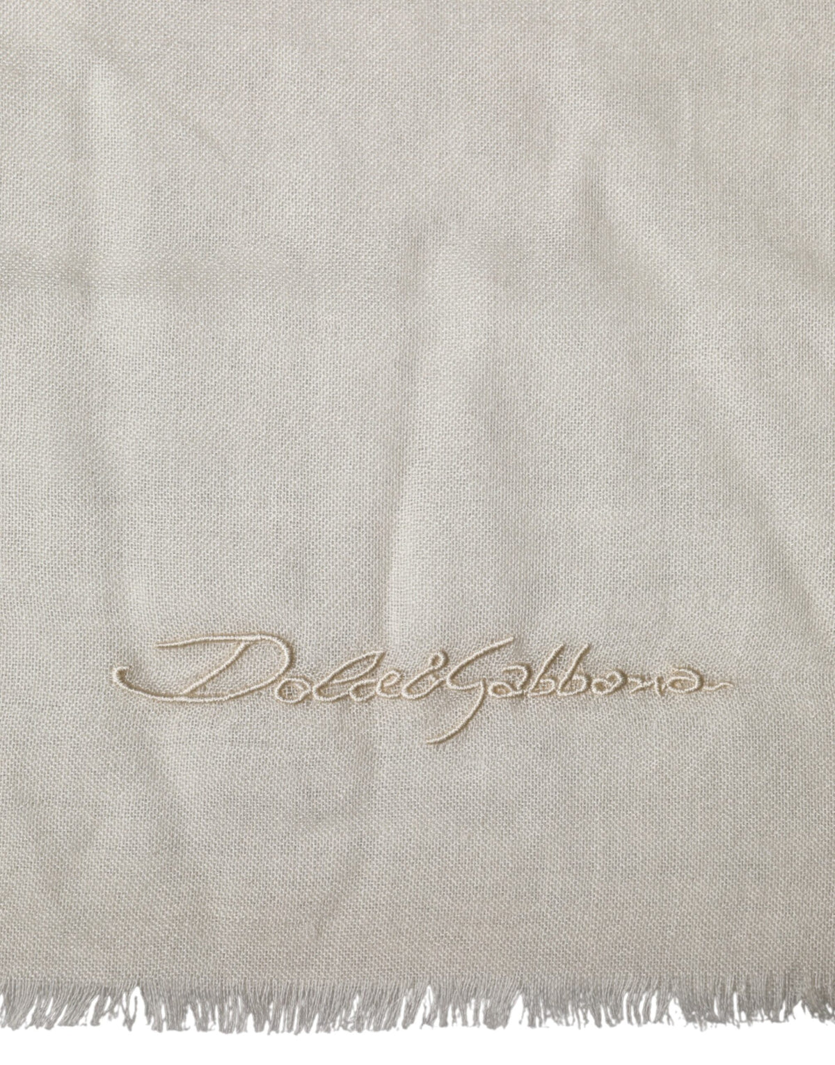 Dolce &amp; Gabbana Châle/Écharpe en cachemire blanc