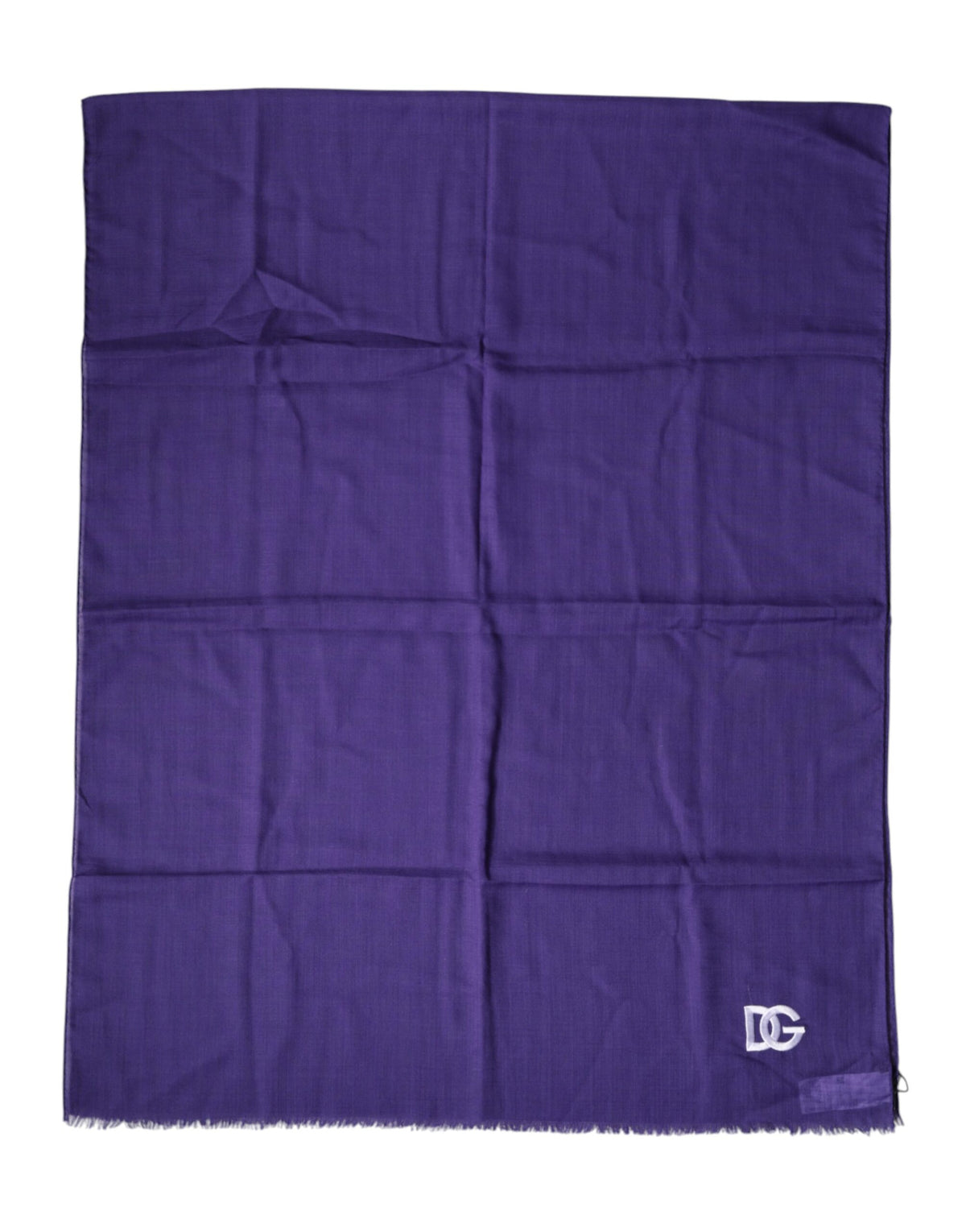 Étole en dentelle violette Dolce &amp; Gabbana, châle/écharpe en coton