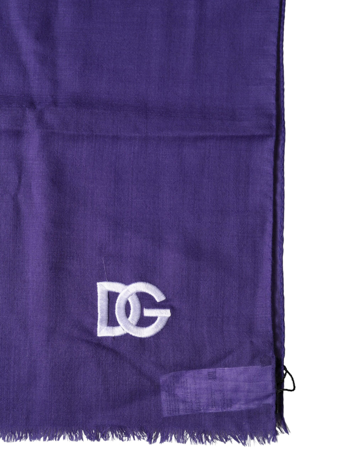 Étole en dentelle violette Dolce &amp; Gabbana, châle/écharpe en coton